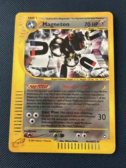 Magneton Holo H16/H32 Aquapolis Pokemon Card Excellent Condition - Image 1