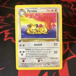 Pokemon TCG Persian Jungle 1st Edition Uncommon Card 42/64 - Image 1