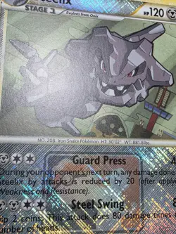 Pokemon MP Steelix League & Championship Cards 24/95 Promo Cross Hatch Holo - Image 3