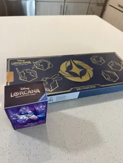 D23 Lorcana Box set 2024 SEALED with genie card box and mystery cards included - Image 1