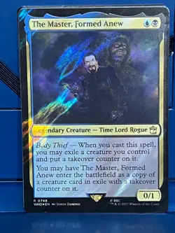 MTG Dr. Who The Master, Formed Anew Surge Foil Rare NM/M WHO - Image 1