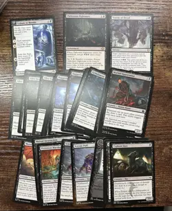 VAMPIRE BLOODLINES — Black MTG Deck 60 Cards — Drain & Lifelink Rares RTP - Image 2