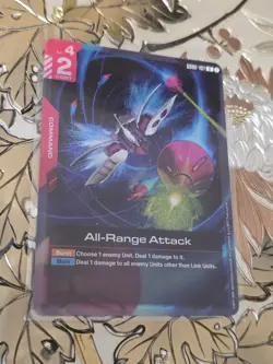 Gundam Card Game All-Range Attack Rare Dual Impact GD02-107 - Image 1