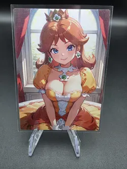 P. Daisy Holographic Anime Collectible Trading Card - Image 1