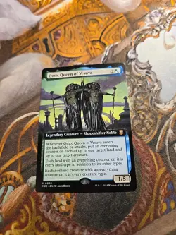 Omo, Queen Of Vesuva Extended Art MTG MH3 - Pack Fresh - - Image 1