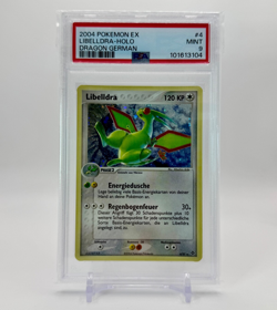 Libelldra (Flygon) Holo Foil 04/97 Pokemon Cards EX Dragon PSA MINT 9 GERMAN - Image 1
