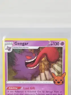 Gengar 57/198 Holo Rare Trick Or Trade Pokemon Card 2021 - Image 2