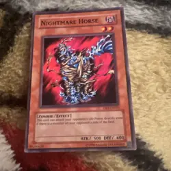 1x (P) Nightmare Horse - DR1-EN025 - Common - Unlimited Edition YuGiOh - Image 1