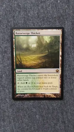 Razorverge Thicket - Scars of Mirrodin - Magic the Gathering - MTG - SOM - Image 1