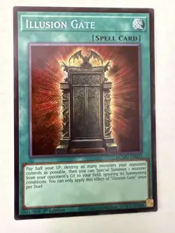 Yugioh - Illusion Gate - Secret - 1st - MZMU-EN023 - NM - Image 1