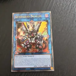YUGIOH #RA02-EN043 Borrelend Dragon (Quarter Century Secret Rare) - Image 1