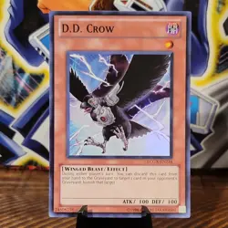 Yu-Gi-Oh! D.D. Crow LCGX-EN234 Super Rare UNLIMITED Near Mint NM - Image 1