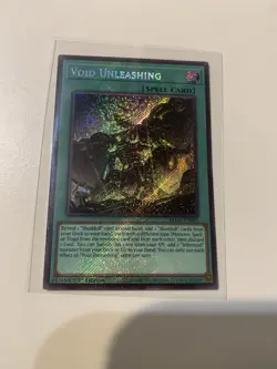 BLGG-EN025 Void Unleashing Secret Rare Yu-Gi-Oh! NEW - Image 1