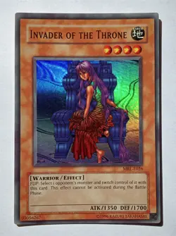 YuGiOh - Invader of the Throne - MRL-E026 - Super Rare Holo - LP - Image 1
