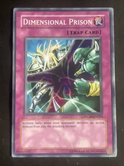 Dimensional Prison YuGiOh WORLD CHAMPIONSHIP 2008 Bundles #WC08-EN003 2008 - Image 1