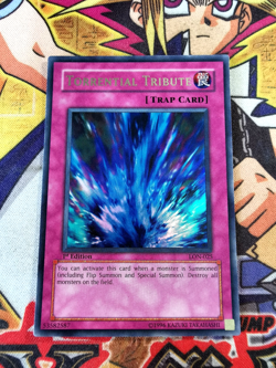 Torrential Tribute lon-025 1st Edition (NM) Ultra Rare Yu-Gi-Oh! - Image 1