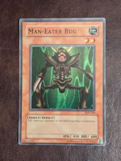 Man-Eater Bug. LOB-108. Super Rare. Unlimited Edition Yu-Gi-Oh! - Image 1