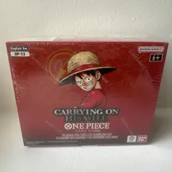 One Piece OP-13 Carrying on His Will New Booster Box English Sealed - Image 1