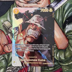 One Piece TCG Bartholomew Kuma EB04-054 Special Parallel (SP) English - Image 1