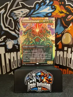 Pyrewood Gearhulk Borderless Mythic Aetherdrift MTG Non-Foil - Image 1