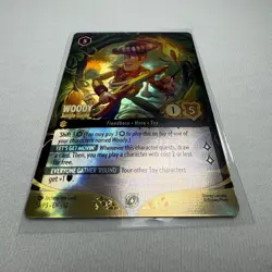 Disney Lorcana FOIL Woody Jungle Guide CHAMPION Wilds Set Champ Promo 54/P3 NM/M - Image 3