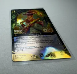 Disney Lorcana FOIL Woody Jungle Guide CHAMPION Wilds Set Champ Promo 54/P3 NM/M - Image 4