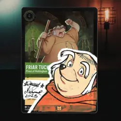 Disney Lorcana Card - Denny Minonne Signed / Autograph & Sketch - Tuck Foil - Image 1