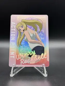 Action Point Card AP03 Winry Rockbell Foil | Union Arena TCG NM - Image 1