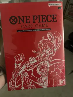 One Piece TCG Premium Card Collection Film Red Edition English SEALED - Image 1