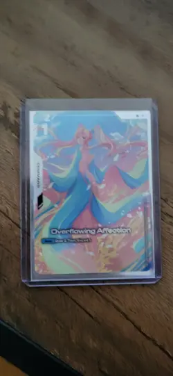 Gundam TCG Card Game OVERFLOWING AFFECTION GD01-118 U+ English Near Mint - Image 1