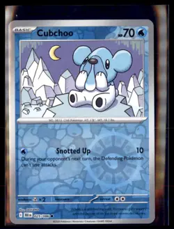 Pokemon Cubchoo Black Bolt BLK 025/086 Reverse Holo 4 Card Lot - Image 1