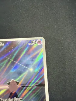 Pokemon TCG Cleffa Full Art Holo Card 202/197 Obsidian Flames Illustration Rare - Image 3