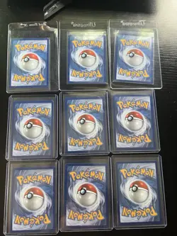 Pokemon first partners series 1 FULL set- NM 9 card lot - Image 2
