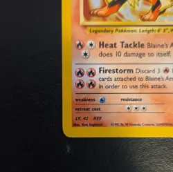 Pokemon TCG Blaine's Arcanine Gym Challenge 1 Holo Unlimited Rare Card - Image 4
