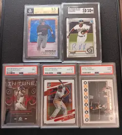 Lot Of 5 Slabs PSA, BGS, SGC Graded 9 Or Higher 🔥 Devers Durant Mayer Bazzana - Image 1