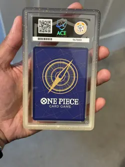 Trafalgar Law OP10-119 Secret Rare Manga - Ace 10 GEM MINT PERFECT - Image 2