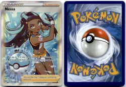 Nessa TG27/TG30 Ultra Rare Lost Origin Trainer Gallery Pokemon Holo Near Mint - Image 1