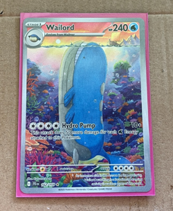 Wailord 162/159 Illustration Rare Journey Together Pokemon Card NM - Image 1
