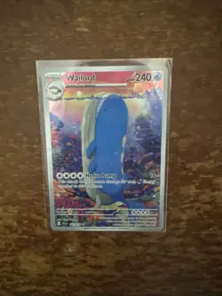 Wailord 162/159 - Illustration Rare Journey Together Pokemon Card NM - Image 1