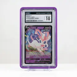 Pokemon Sylveon V Holo #074 Evolving Skies 2021 - CGC 10 Gem Mint - Image 1