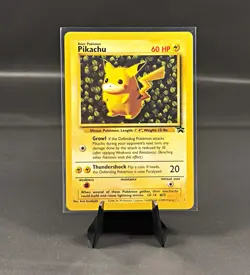 Pokemon Cards: Wizards Black Star Promo: Pikachu 1 - RARE - Image 1