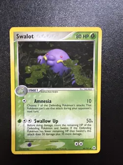 Pokemon Card - Swalot Hidden Legends 50/101 Reverse Holo Uncommon - Image 1