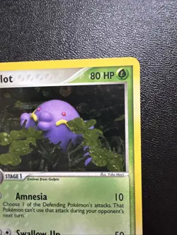 Pokemon Card - Swalot Hidden Legends 50/101 Reverse Holo Uncommon - Image 3