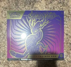 Pokemon TCG Scarlet & Violet Miraidon Elite Trainer Box ETB English 59 Cards - Image 1