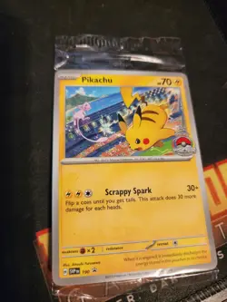 Pikachu SVP190 Promo Card World Championships 2024 Sealed - Image 1