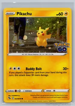 Pikachu - (Cosmos Holo) Promo Miscellaneous Cards & Products Holo 027/078 NM - Image 1