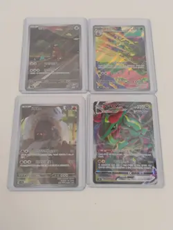 Pokemon Korean Hydrapple/Torkoal/Kangaskhan AR Rare Holo Cards - Image 1