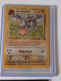 Pokemon Promo-Gold Promo-GX-Aerodactyl Fossil Holo-Full Art Holo Card Lot - Image 5