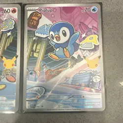Pokemon TCG First Partners 3-Card Lot Turtwig, Chimchar, Piplup (Very Minty) - Image 4