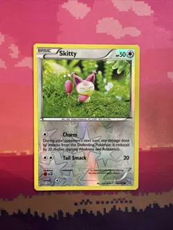 Pokemon Card Skitty Primal Clash Reverse Holo 113/160 Near Mint - Image 1